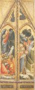 Lorenzo Monaco Christ in the Garden The Women at the Sepulchre Wings of a triptych (mk05) oil painting
